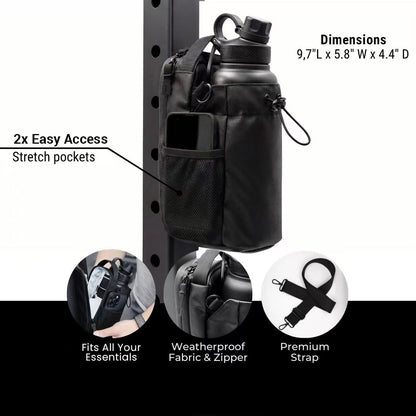 🔥💥Magnetic Gym Bag With Bottle Holder🔥💥