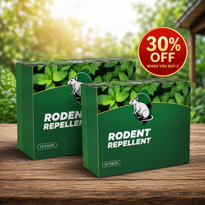 🟢 12 Pack Natural Peppermint Tablets — Protect Attics, Garages & Storage Areas From Unwanted Night Visitors