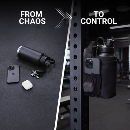 🔥💥Magnetic Gym Bag With Bottle Holder🔥💥