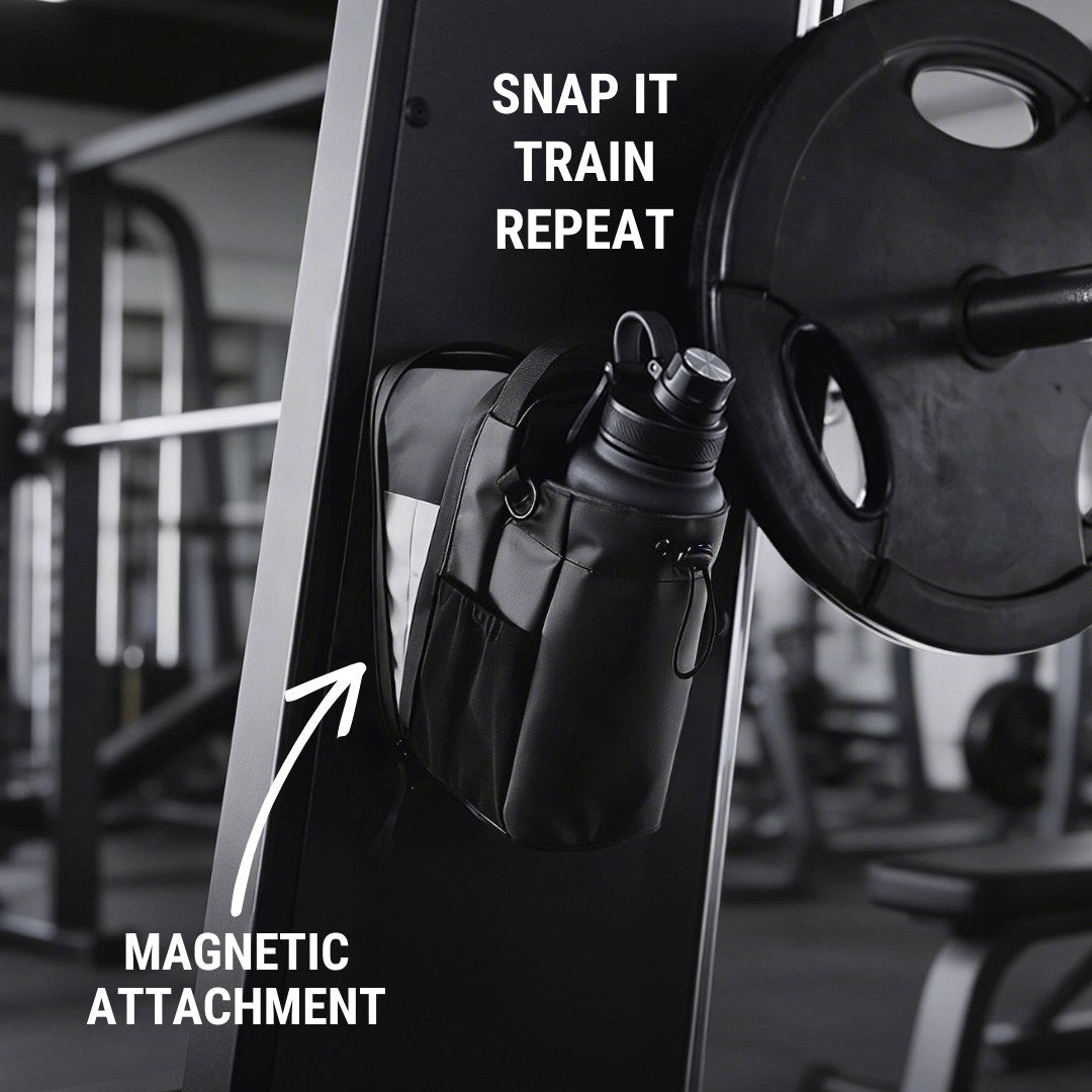 🔥💥Magnetic Gym Bag With Bottle Holder🔥💥