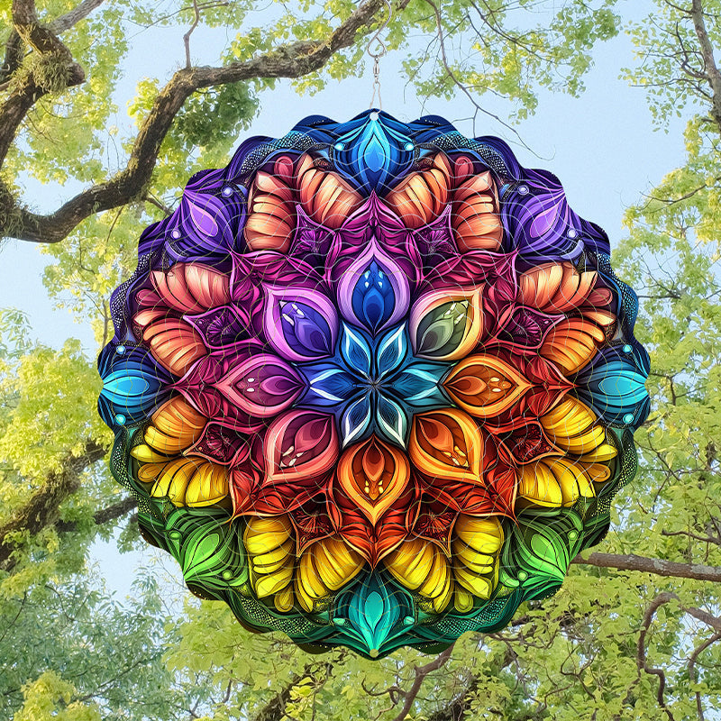 Hanging Wind Spinner for Indoor & Outdoor